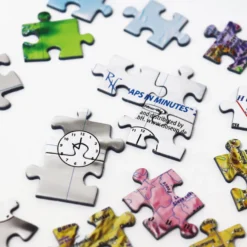 Weltkarte Puzzle 2000 Teile MAPS IN MINUTES