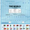 Weltkarte XXL Poster Flaggen 2023 - MAPS IN MINUTES™