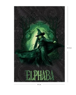 Wicked 2 Poster Elphaba Glow