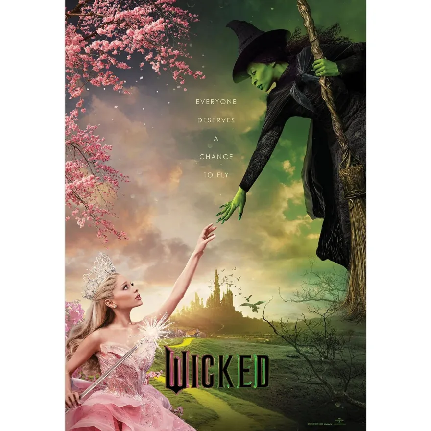 Wicked Poster Everyone.. Elphaba & Glinda