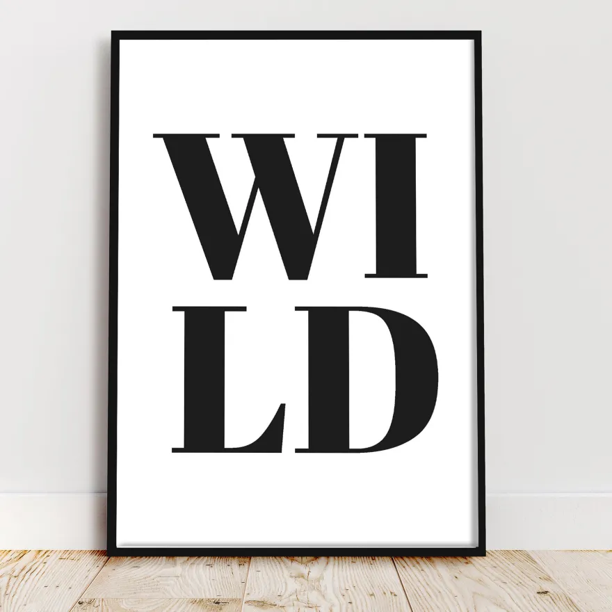Wild Druck Din A4