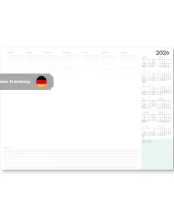 Wochenplaner Unterlage 2026 aus Papier, zum Abreißen