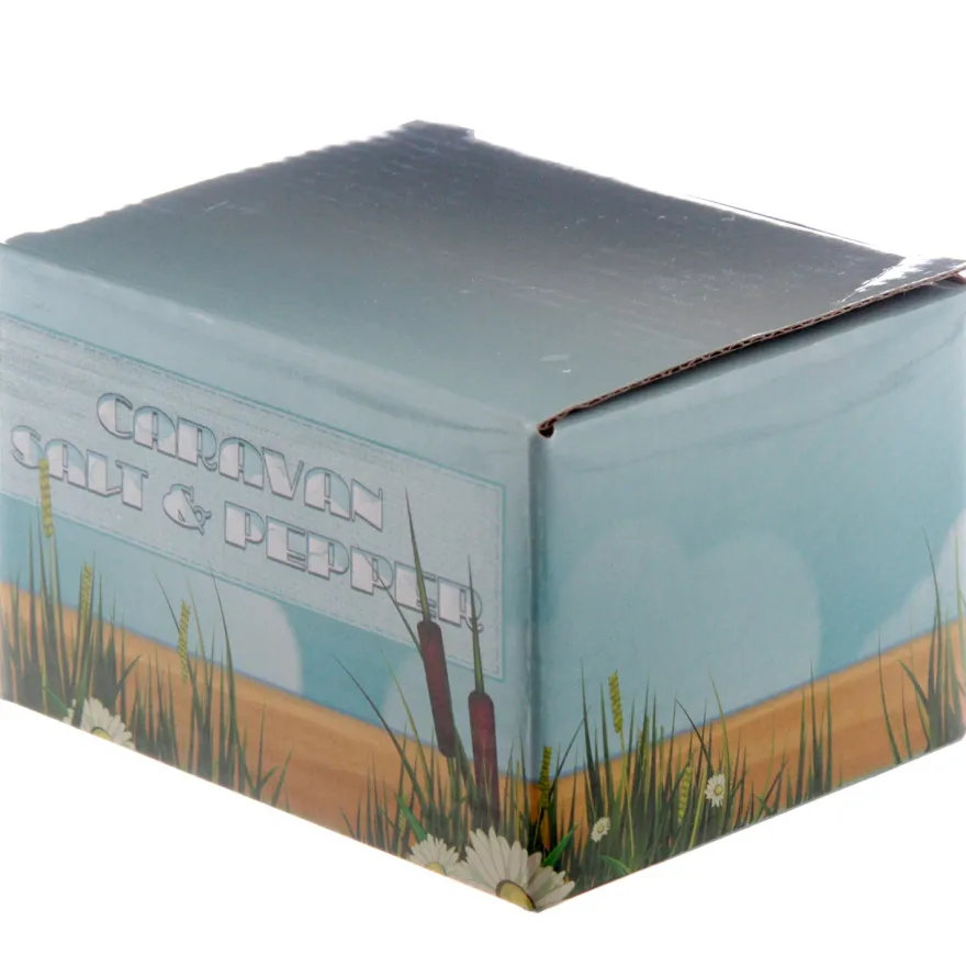 Wohnwagen Salz- und Pfefferstreuer Set Retro