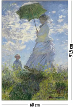 Woman With a Parasol Poster Madame Monet and Her Son