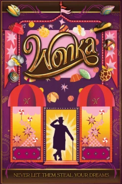 Wonka Poster Never Let Them.. Steal Your Dreams