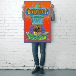Woodstock Poster Max Yasgurs Farm
