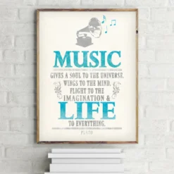 Words of Truth I Kunstdruck Plato