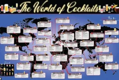 World Of Cocktails Poster