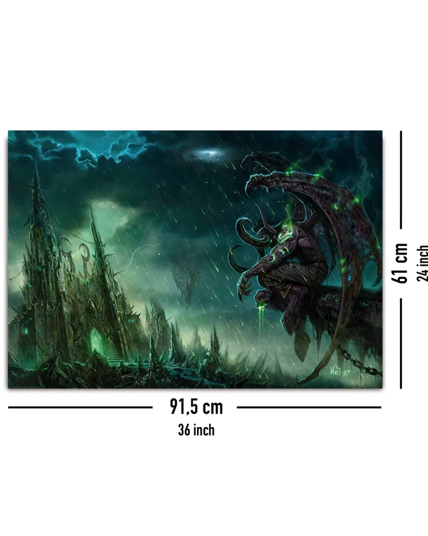 World of Warcraft Poster Illidan Stormrage