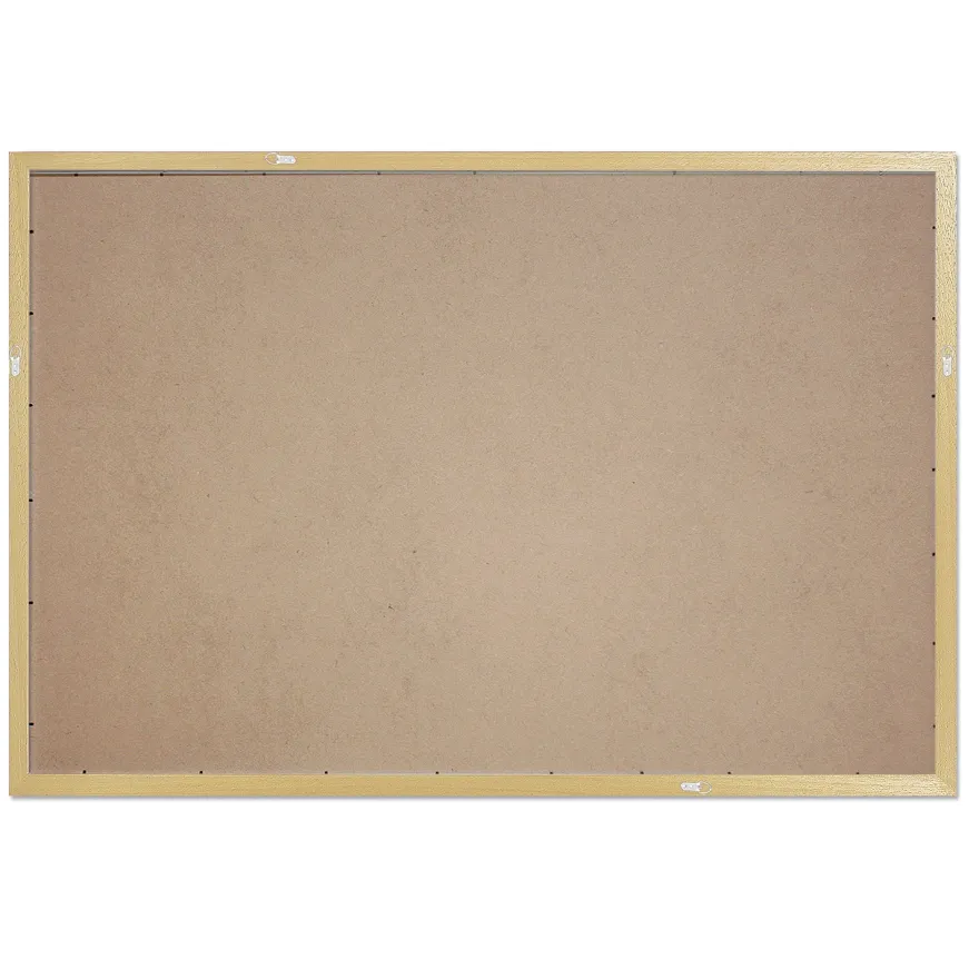 XXL Posterrahmen 100 x 140 cm Holzdekor Buche hell