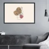 XXL Posterrahmen 100 x 150 cm Holzdekor schwarz