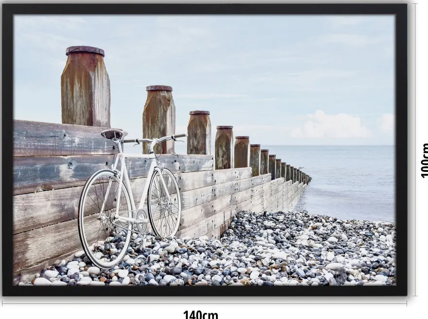 XXL Posterrahmen 100 x 140 cm schwarz