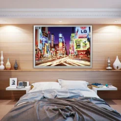 XXL Posterrahmen 100 x 140 cm silber