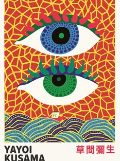 Yayoi Kusama Kunstdruck Eyes