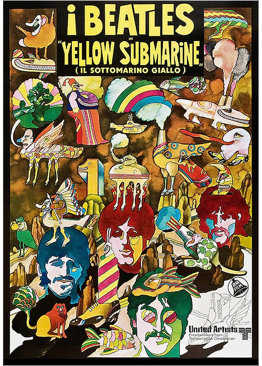 Yellow Submarine Poster