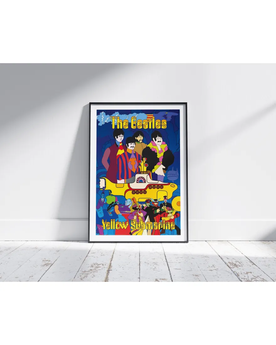 Yellow Submarine Poster The Beatles