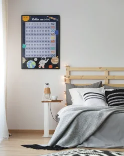 Zahlen 1-100 Universum & Astronauten Design