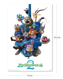 Zoomania 2 Poster Hauptplakat Zootropolis 2