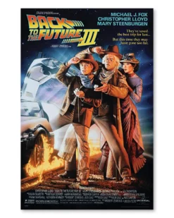 Zurück in die Zukunft I - III Posterset