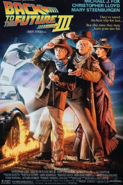 Zurück in die Zukunft III Poster