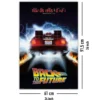 Zurück in die Zukunft Poster Delorean