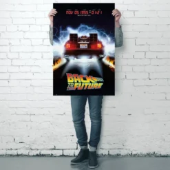 Zurück in die Zukunft Poster Delorean