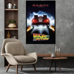 Zurück in die Zukunft Poster Delorean
