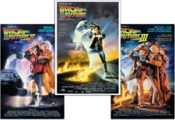 Zurück in die Zukunft Poster 3er-Set Filmplakate